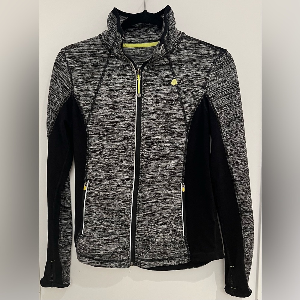 Women's Black and Gray Jacket
